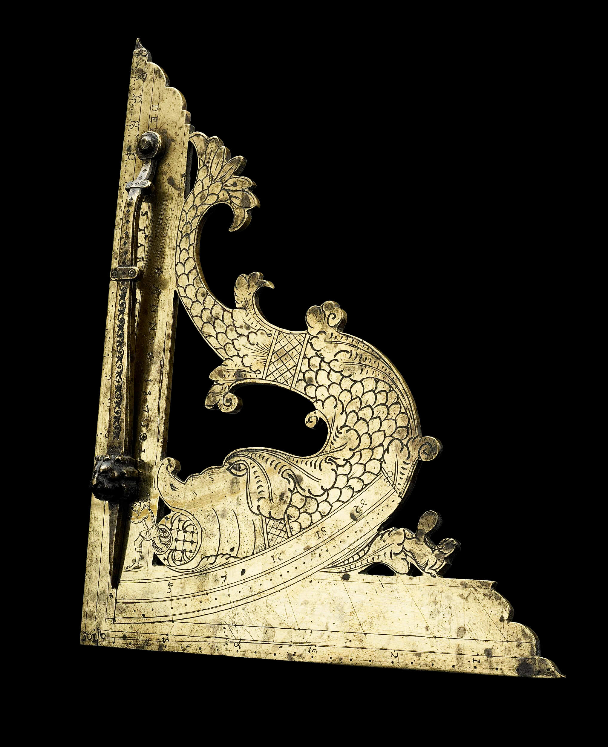 Cat. no 11. Gunner's level. 1573. British Museum