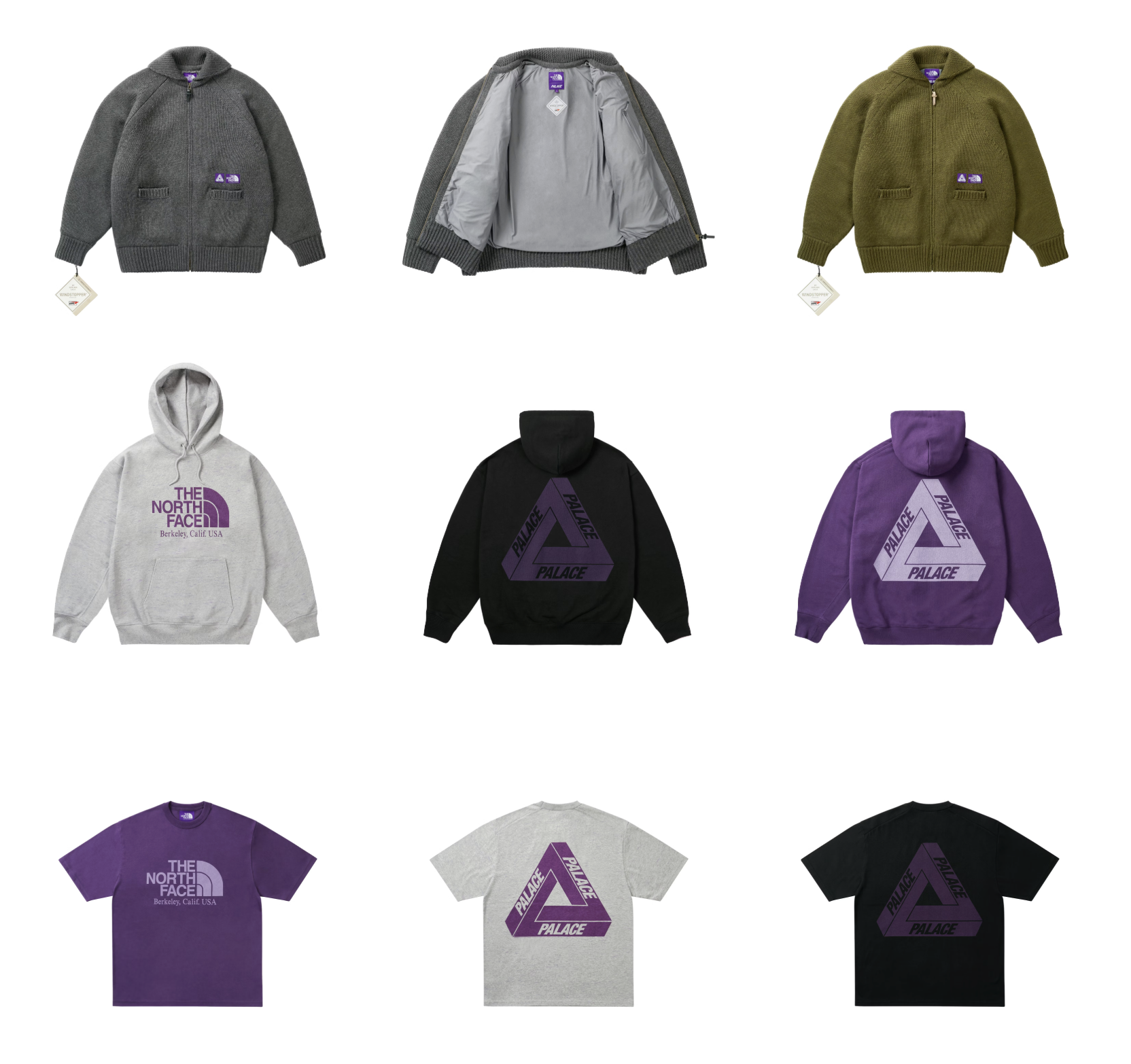 Palace × The North Face Purple Label — купить коллекцию в MANIA Store
