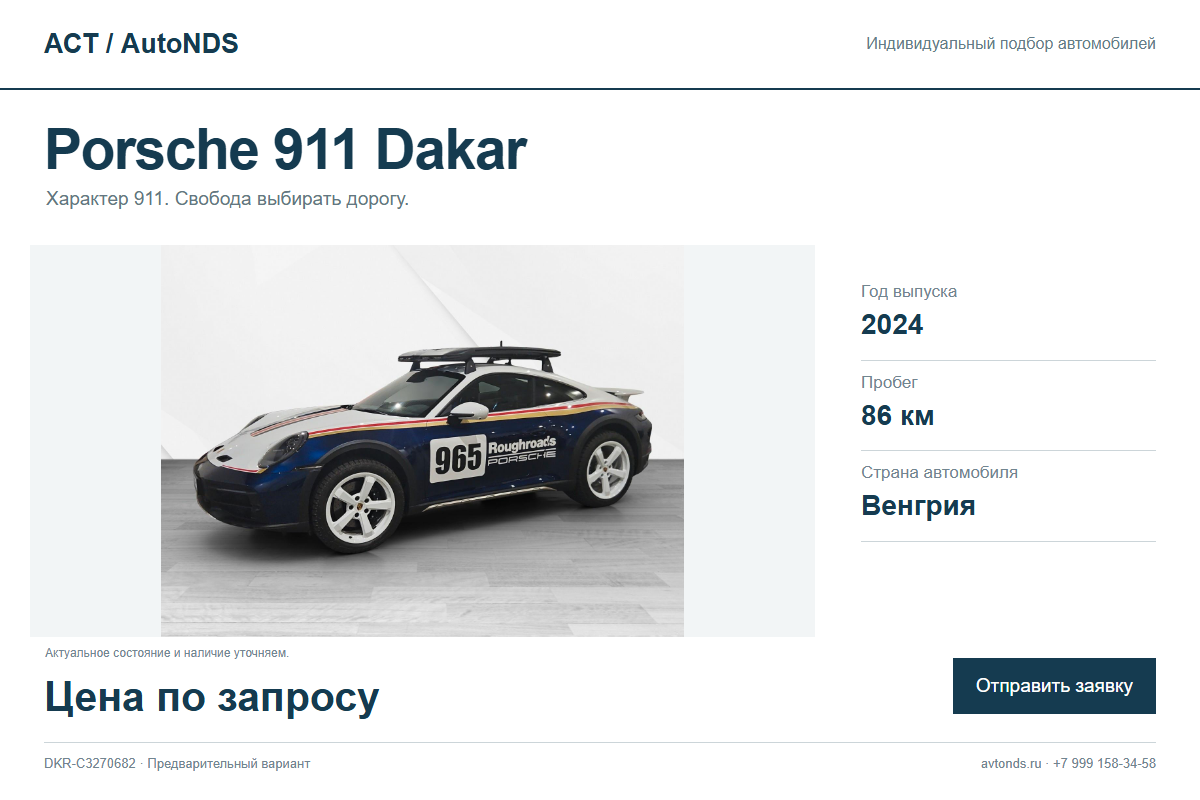 Porsche 911 Dakar DKR-C3270682