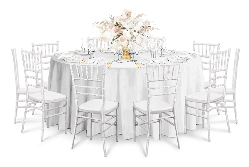 Оформление гостевого стола Киев