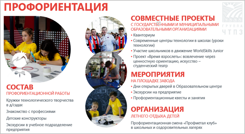 Подготовка кадров ПАО ЧТПЗ, Зимний остров, Университет 20.35