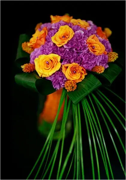 Композиция с цветами от Florigene Suntory