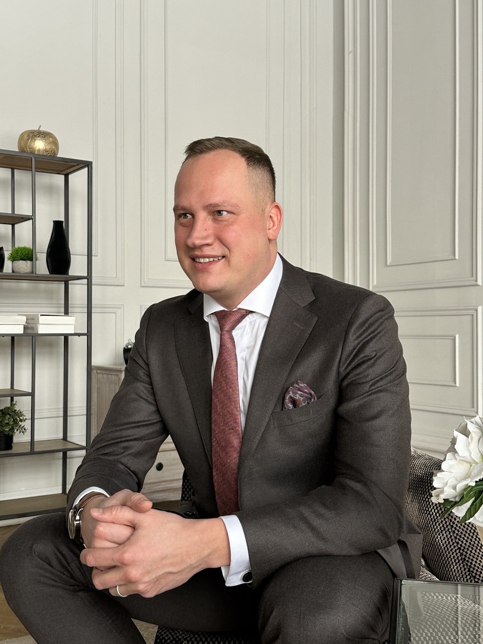 Виталий Клименко на личной деловой встрече