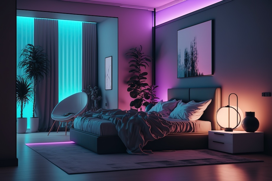 Ambient Light Design Ideas for a Mounted TV Enhancing Your Viewing