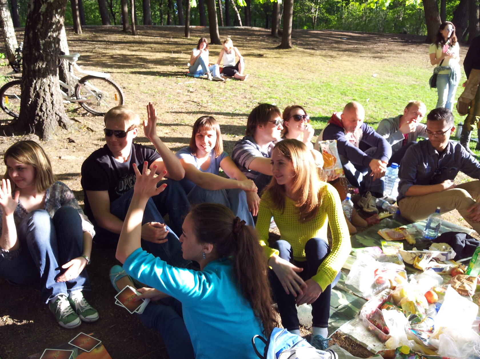 English PICNIC at Muzeon - английский разговорный клуб в парке Музеон