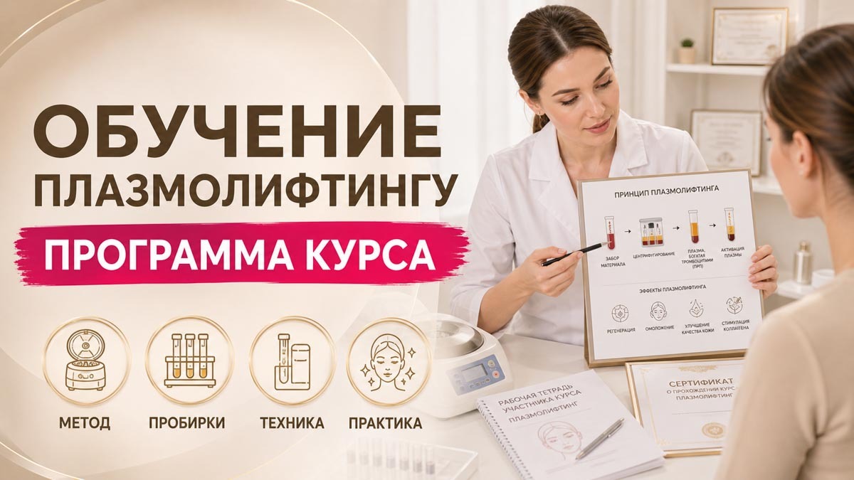 Обучение плазмолифтингу: что входит в программу курса