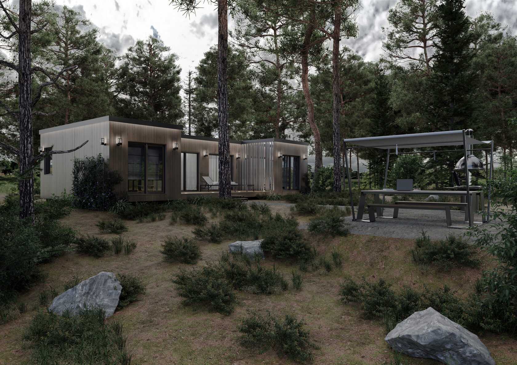 Модульные дома 4 комнаты в Лабинск