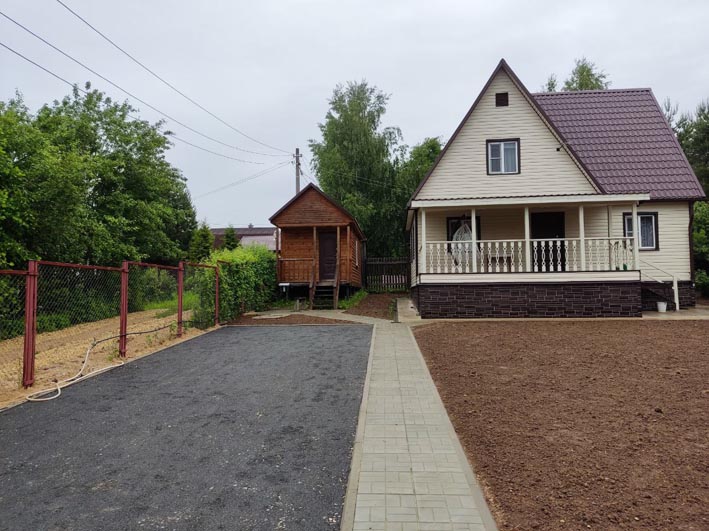 Выравнивание дачного участка трактором и вручную. Цены 2024 года ...