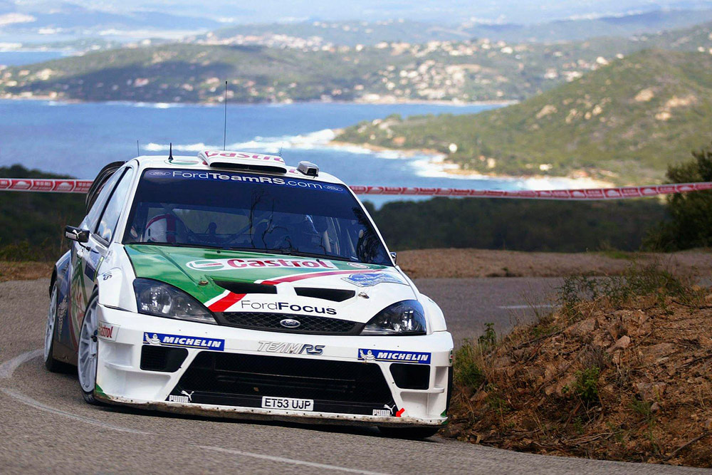 Маркко Мяртин и Майкл Парк, Ford Focus RS WRC '04 (ET53 UJP), ралли Корсика 2004