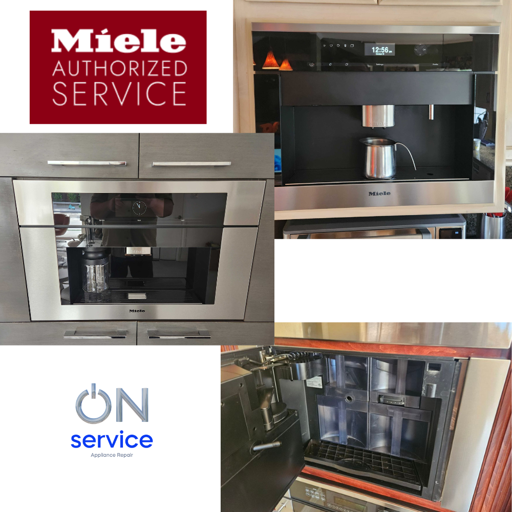 Miele Coffee Machine authorized repair company in CA: SF Bay Area, Napa County, Solano County, Contra Costa County, Sacramento County, El Dorado County, Placer County