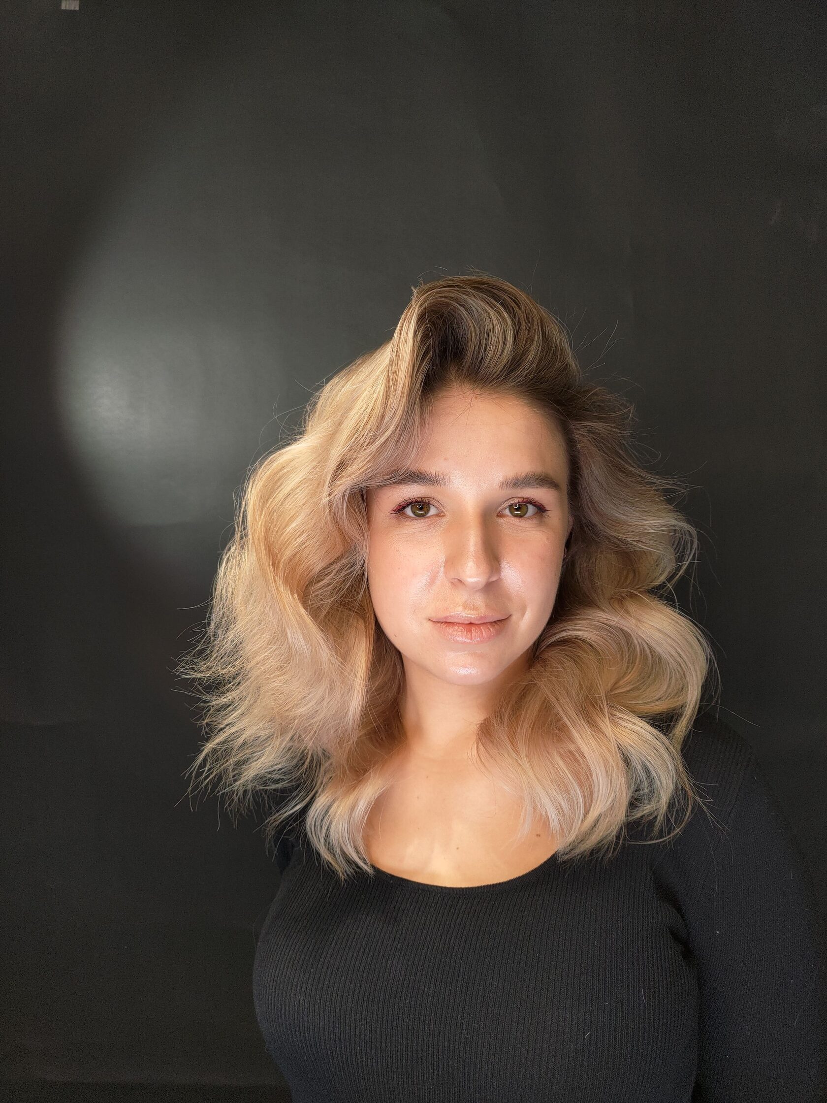 Блонд на короткие волосы