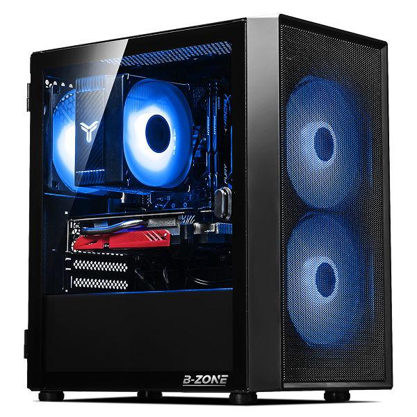 Игровой ПК NTEL I5-12400F NVIDIA RTX 5050 чёрный
