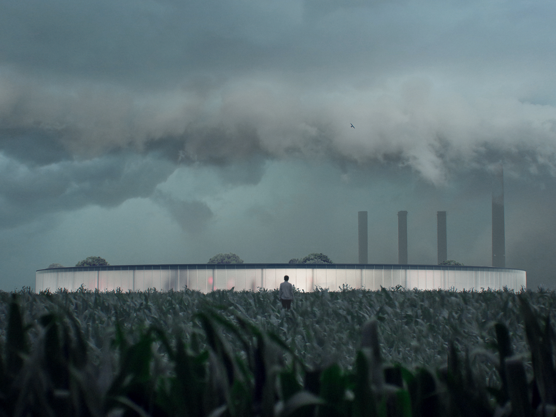 Startup Village in Warsaw by Vesna Visual. Architecture Visualisation