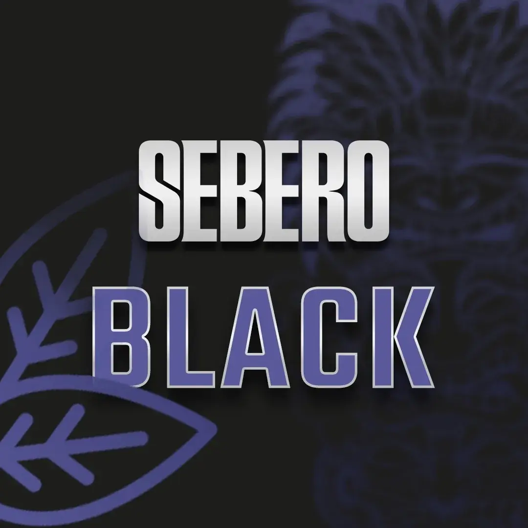 SEBERO Black hookah tobacco collection now available at Hookah.pt