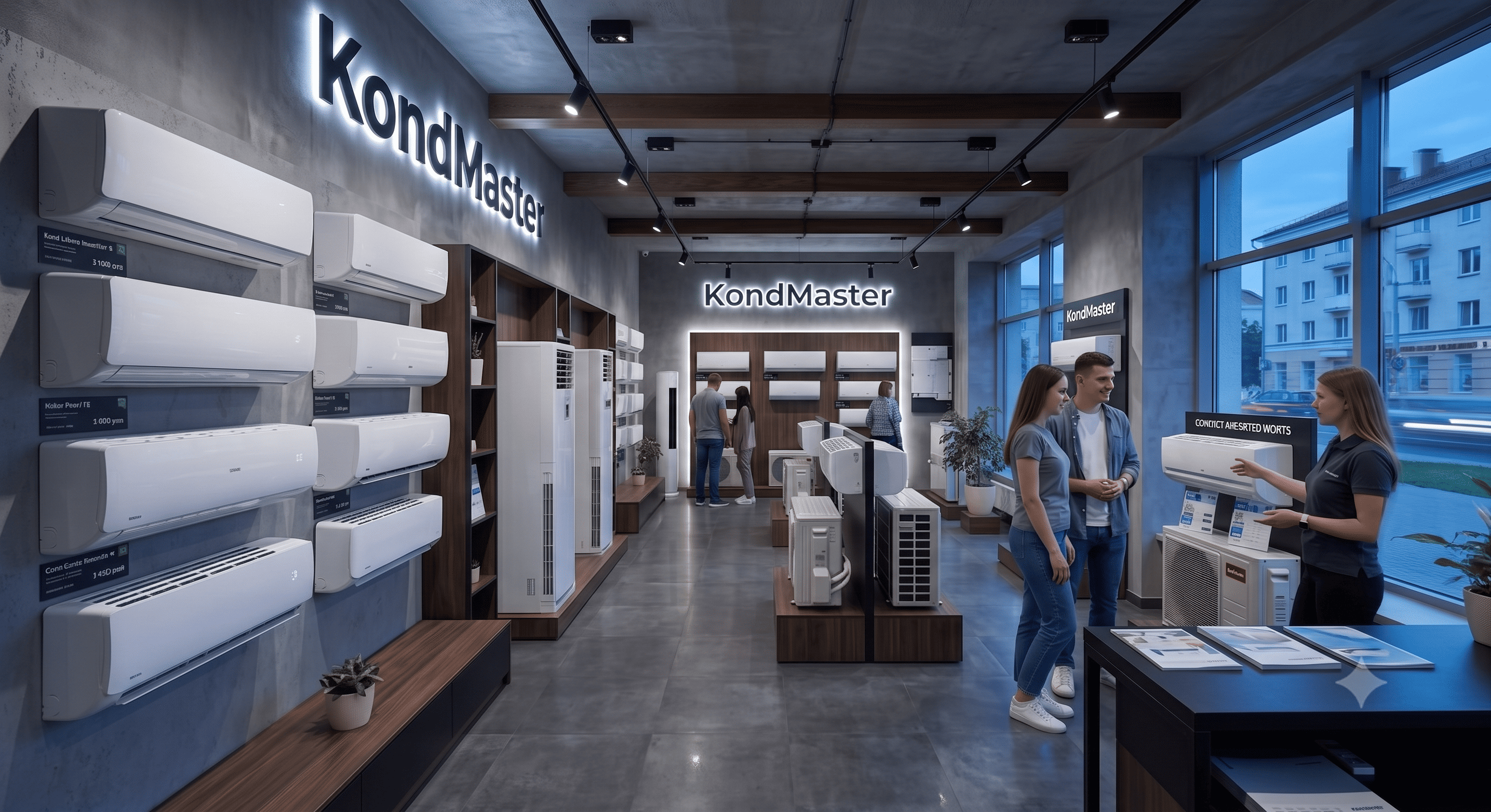 Шоурум кондиционеров KondMaster