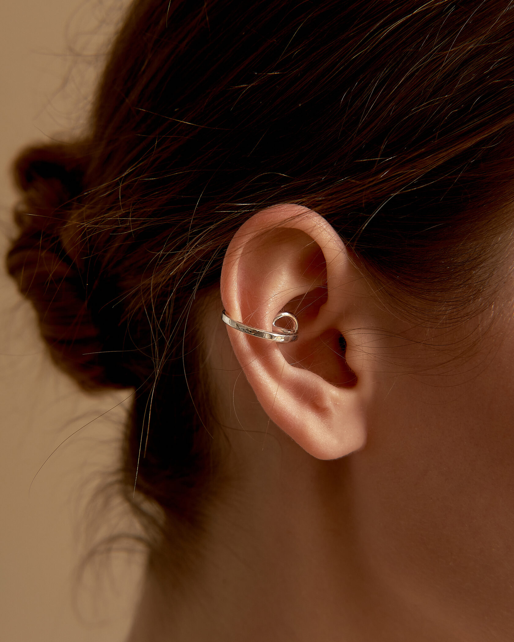 Штучка на ухо. Штучка на ухо. Кафф с проколом. Серьги каффы. Клипсы ушные.