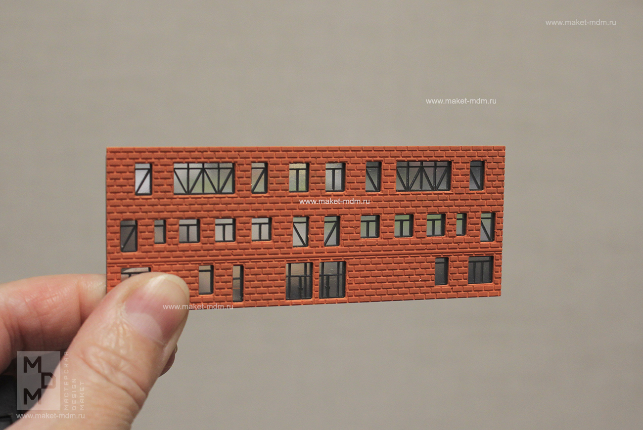 макет школы