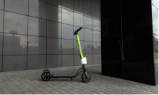 Parked E-scooter 