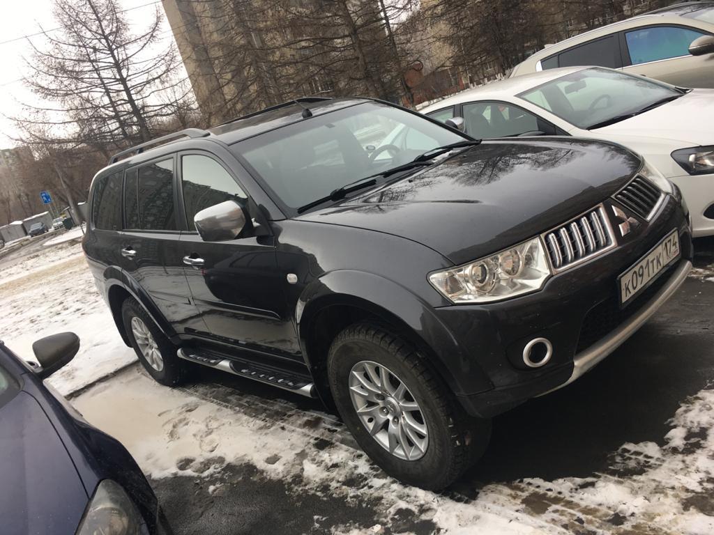 Осмотр перед покупкой Mitsubishi Pajero Sport для клиента из Новосибирска