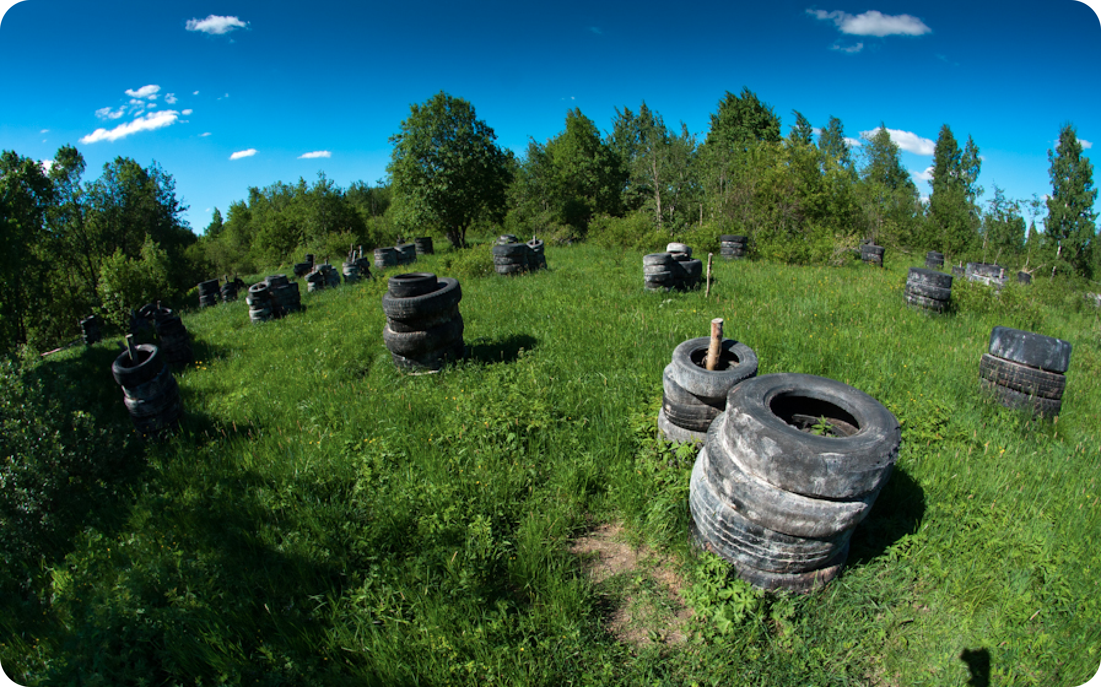 Лесная площадка в клубе Блокпост