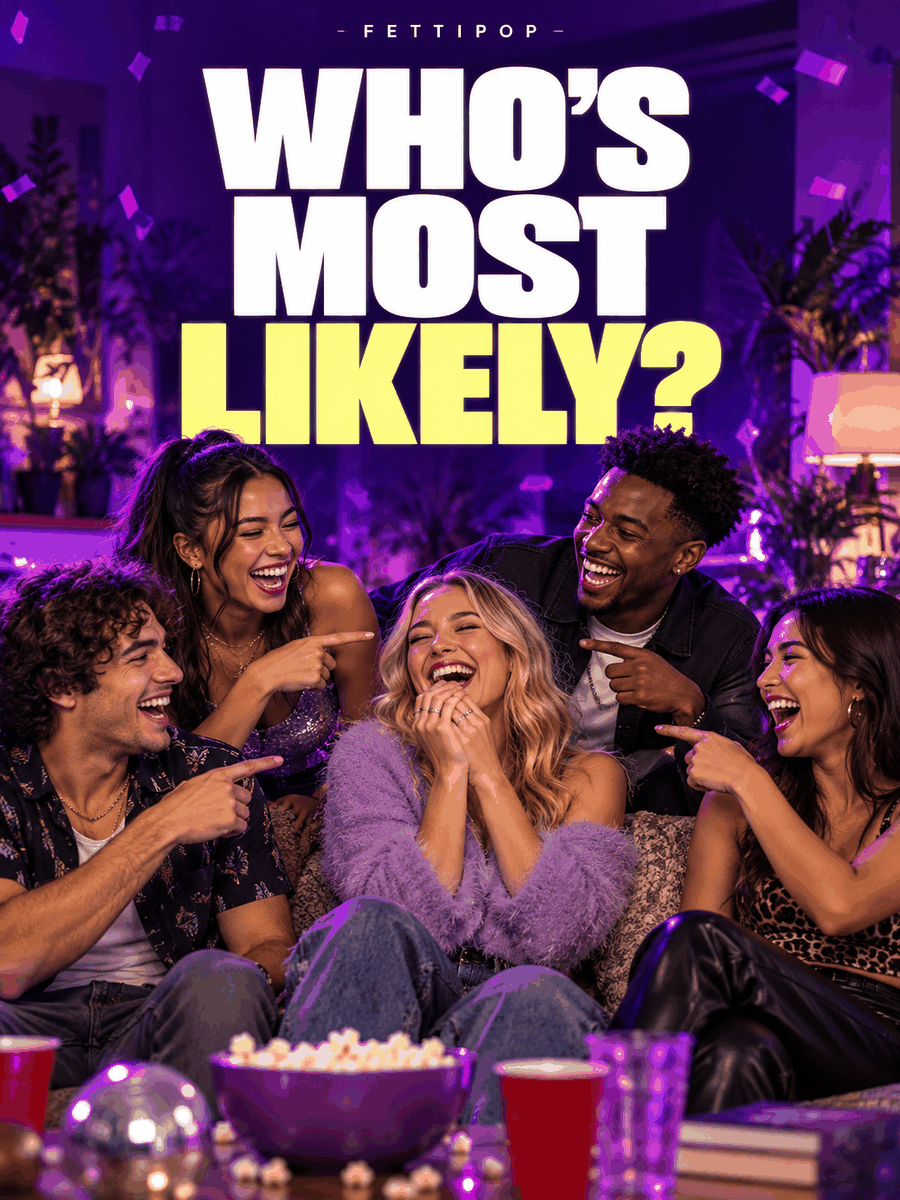 Who's Most Likely game poster
