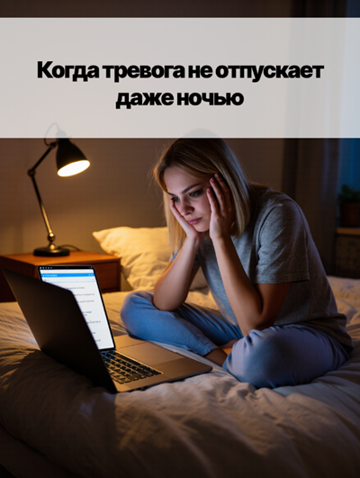 «Постоянная тревога: как вернуть спокойствие?»
