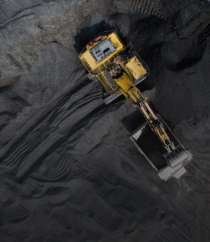 Съемка добычи ресурсов с дрона