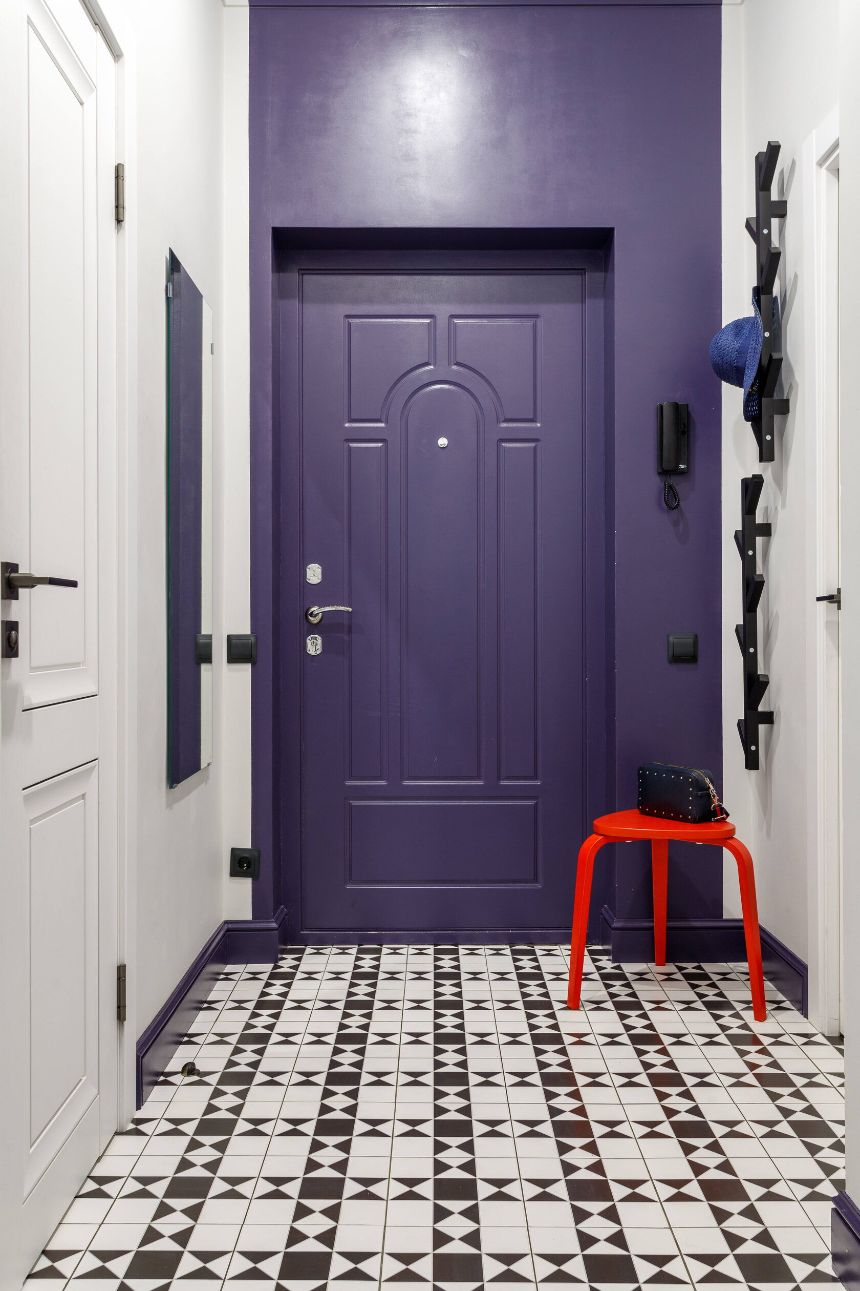 хоумстейджинг прихожей. Екатерина Ситникова, выпускница Академии Глории Крюнер. 