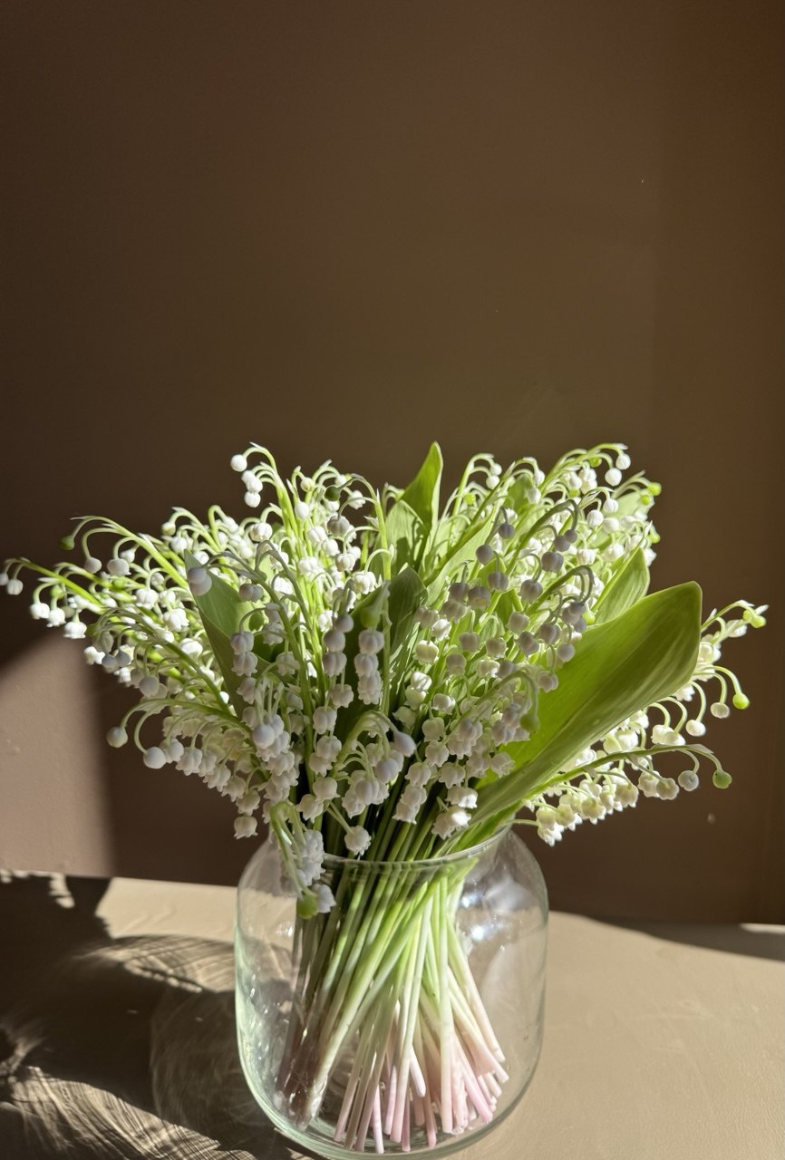 Ландыши handmade; ручная работа; цветы из фарфора 