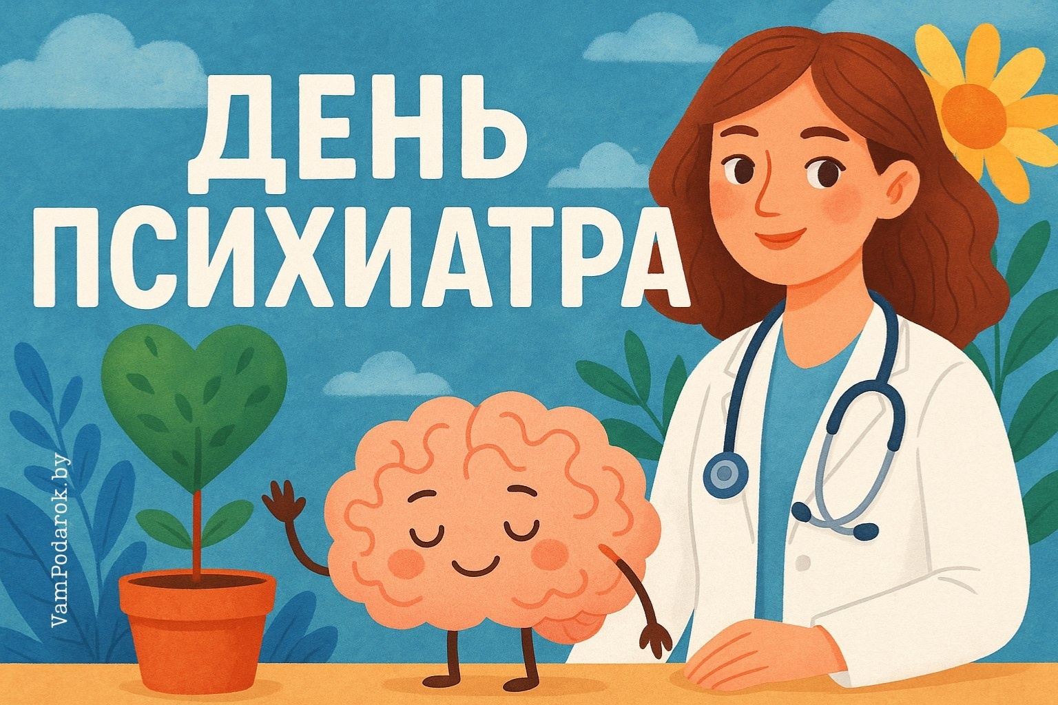 Всемирный день психического здоровья (День психиатра)