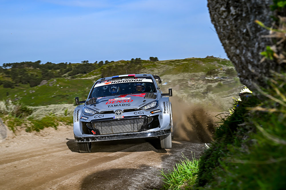 Себастьен Ожье и Венсан Ландэ, Toyota GR Yaris Rally1 (A-7545), ралли Португалия 2025