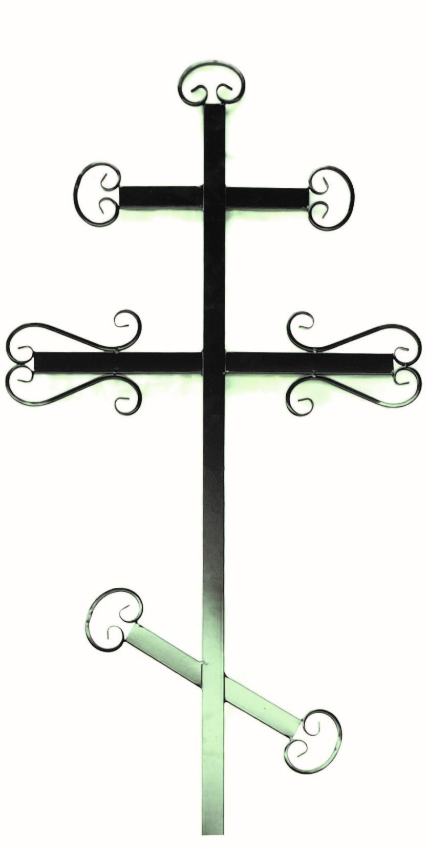 крест металлический № 3