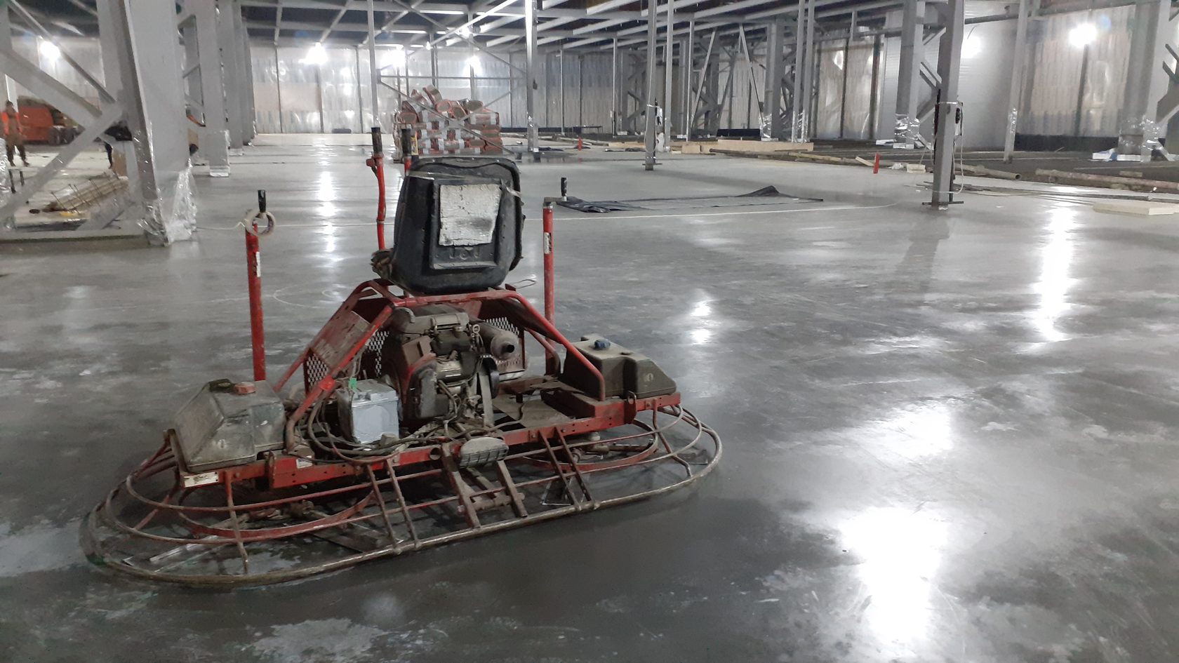 Промышленный наливной пол