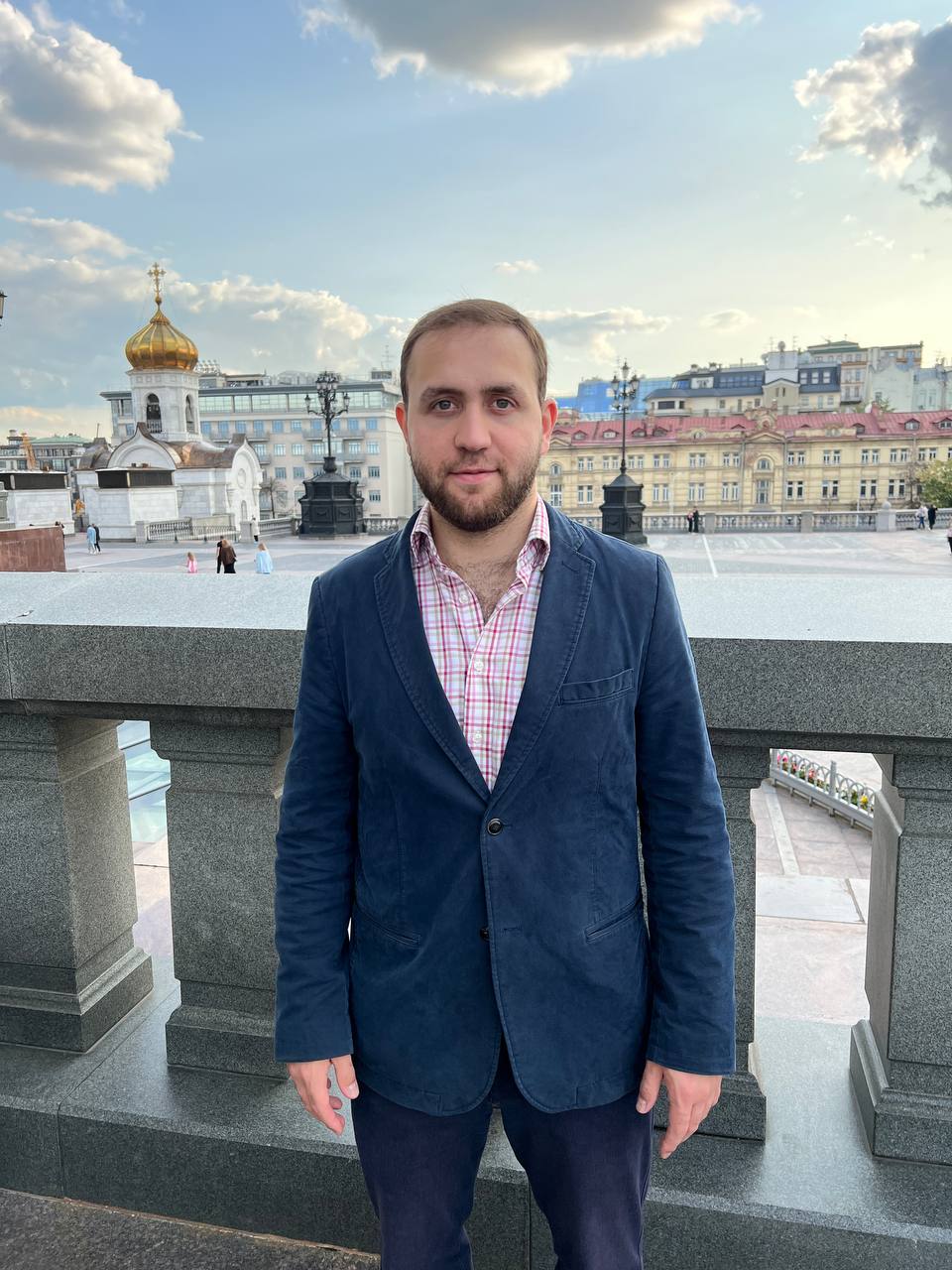 Дмитрий Туктамышев изучает жилой проект в Москве