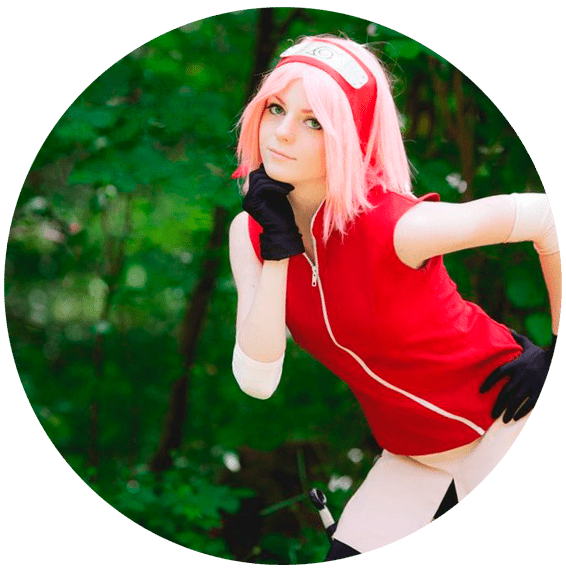 Аниматор Сакура из Наруто Москве