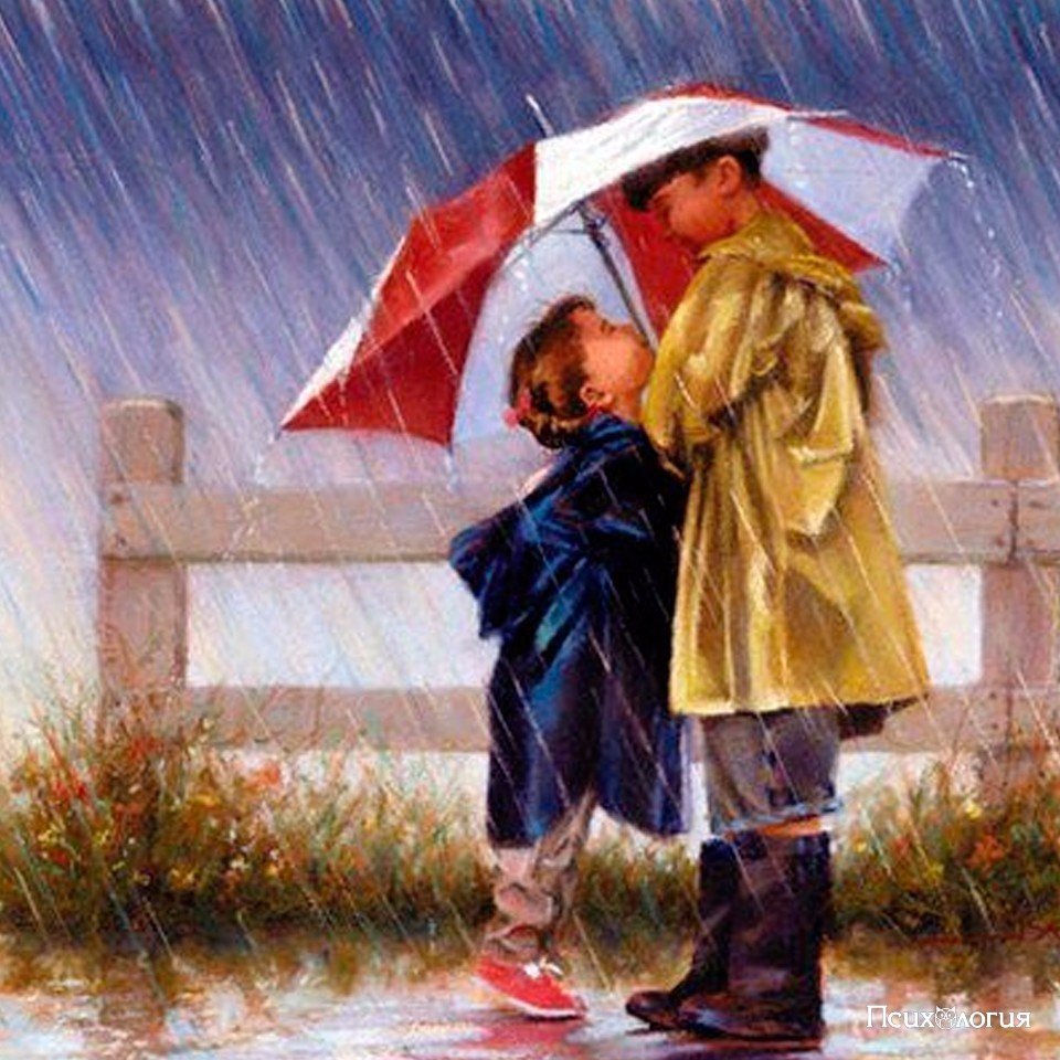 Дети под зонтиком. Мальчик и девочка под зонтом. Мальчик с зонтиком. Мальчик и девочка под зонтиком.