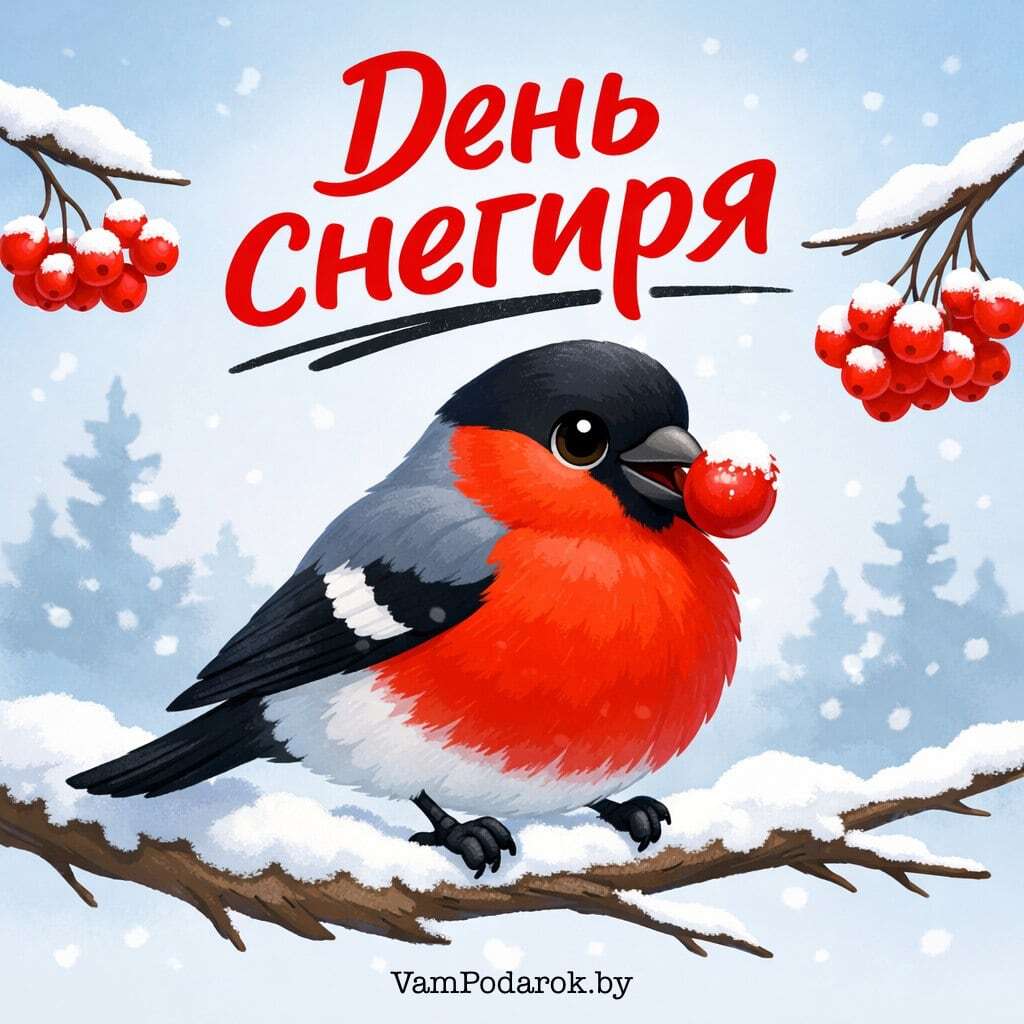 День снегиря – 9 января