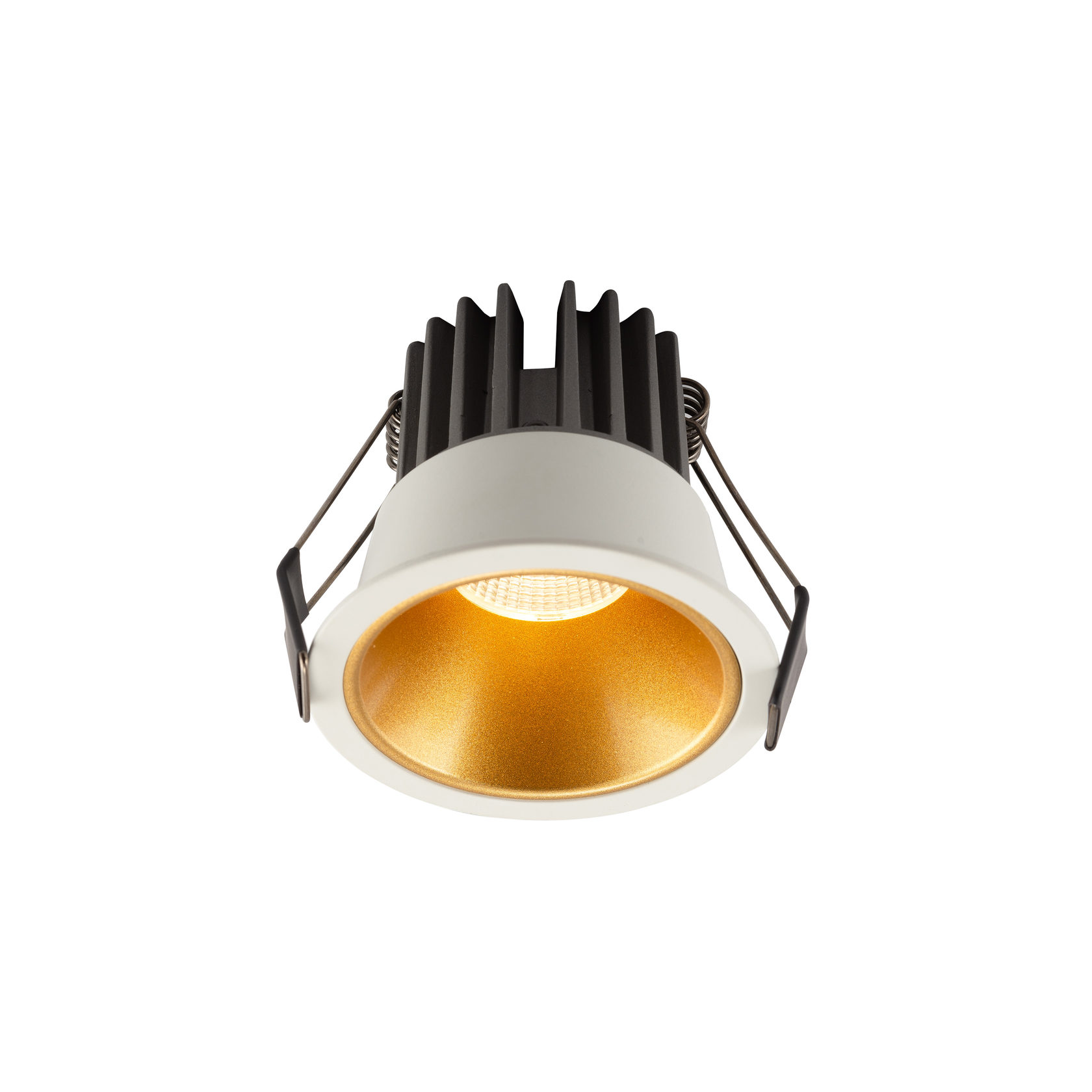 Встраиваемый светильник LED 3000 бело-золотой алюминий Denkirs DK4500-WG DK4500-WG