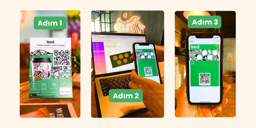 Kahve Damga Kartı Sistemi