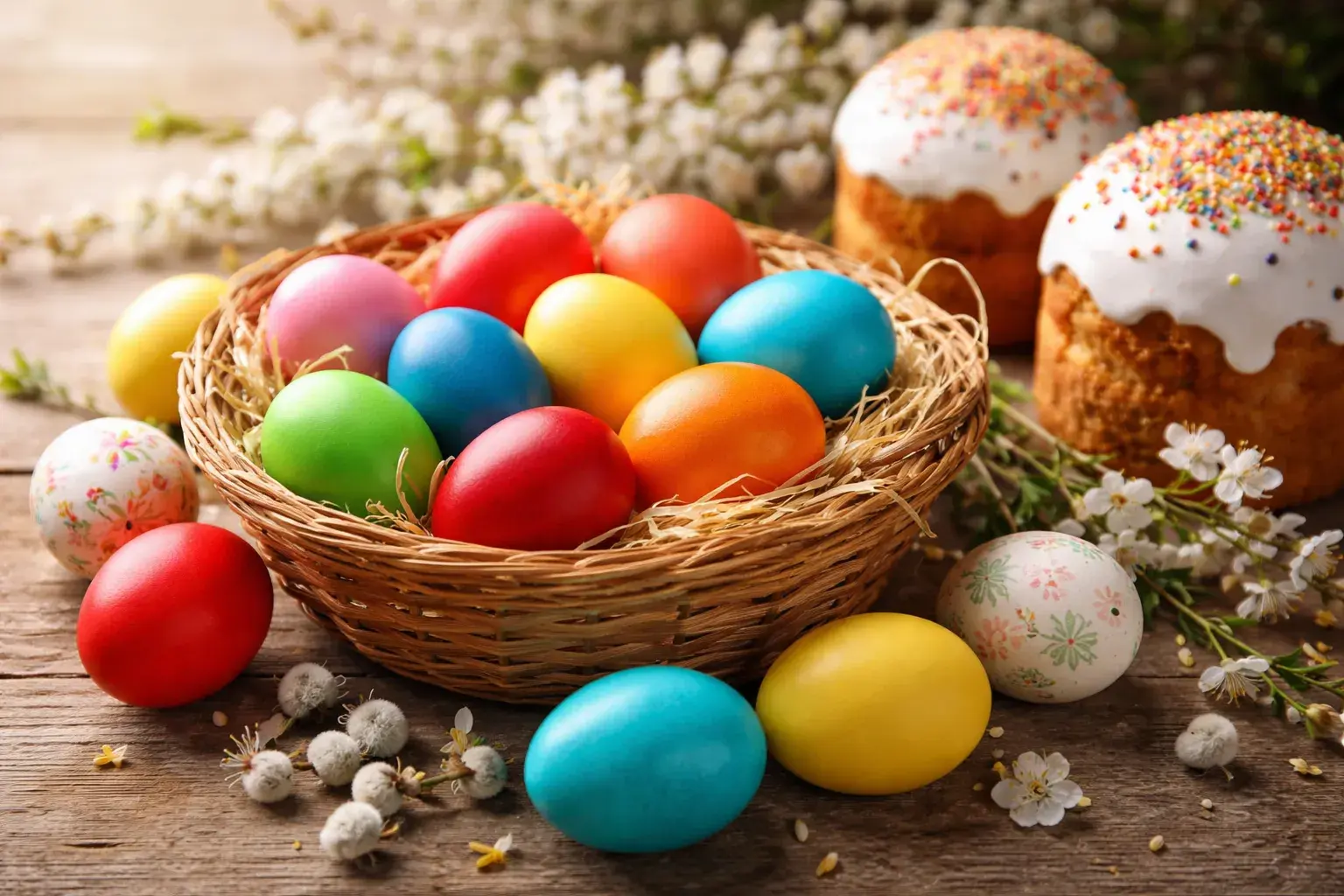 Почему на Пасху красят яйца