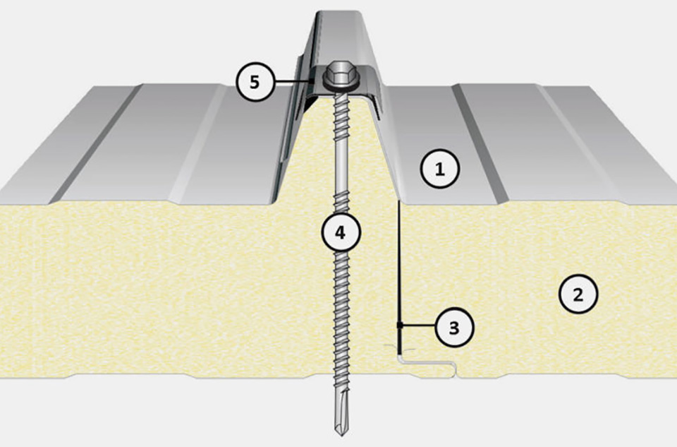 Как снять сэндвич панель Как снять сэндвич панель