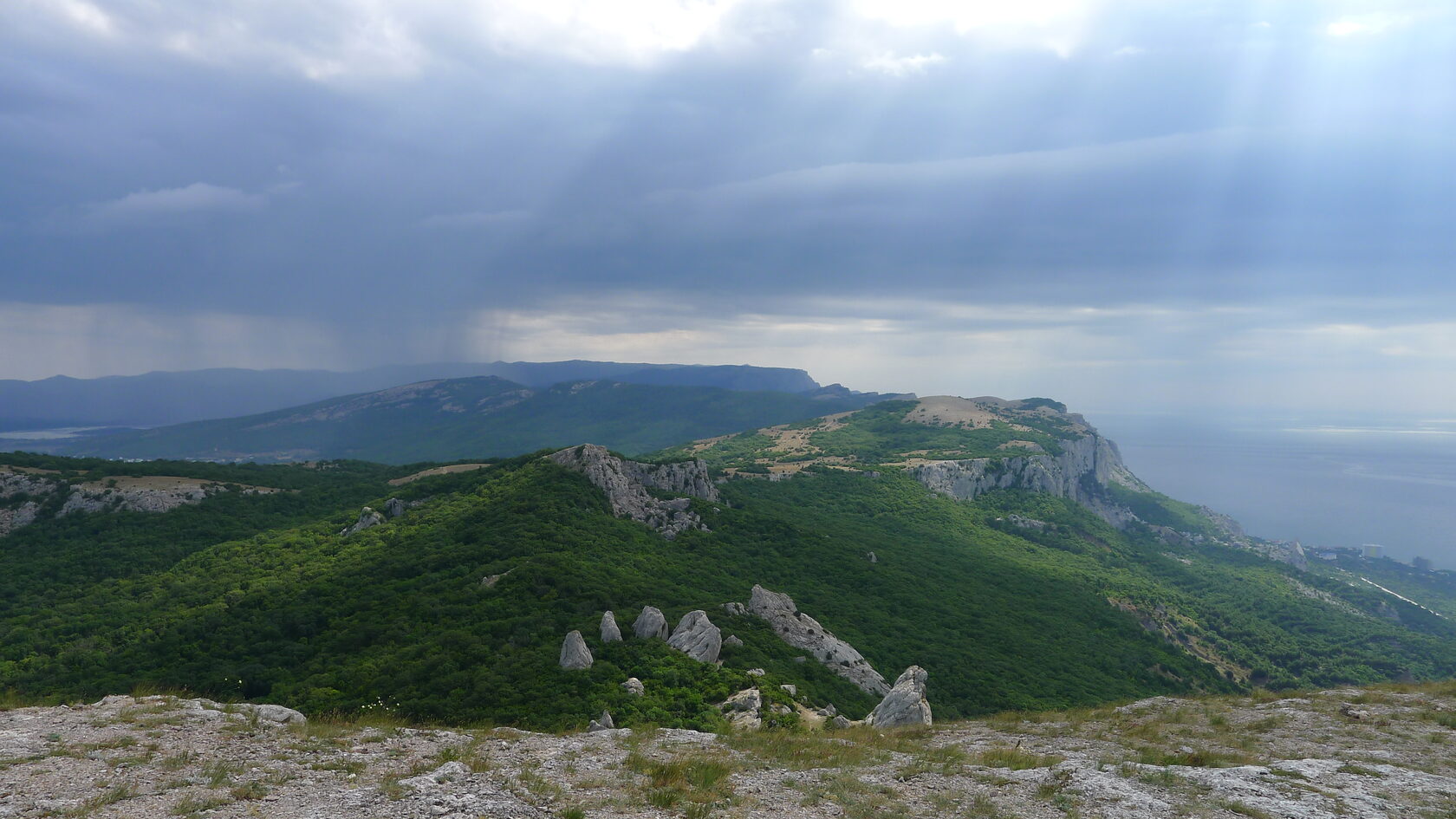 Гора Таракташ в Крыму