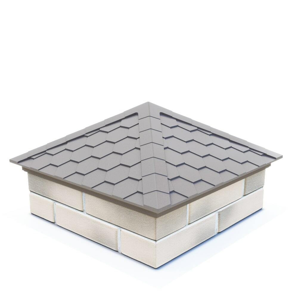 Колпаки и парапеты на забор с доставкой по РФ