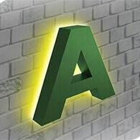 Буквы с задней подсветкой