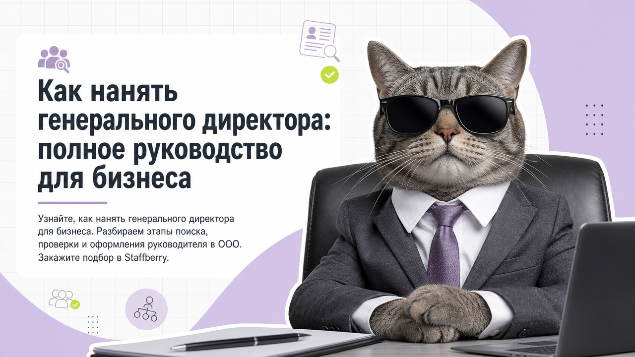 Как нанять генерального директора: полное руководство для бизнеса