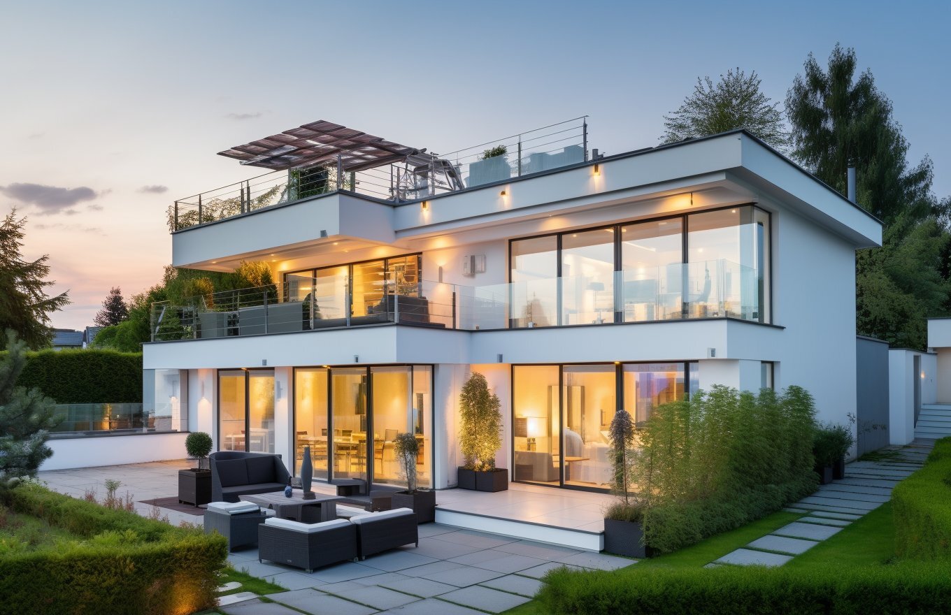 коттедж современный