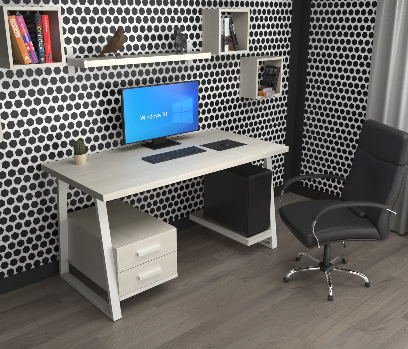 Компьютерный стол лофт Сидней AL