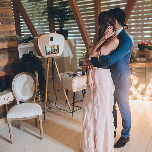 фотобудка барбара в ретро стиле