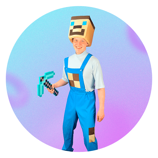 Аниматор Стив в Москве