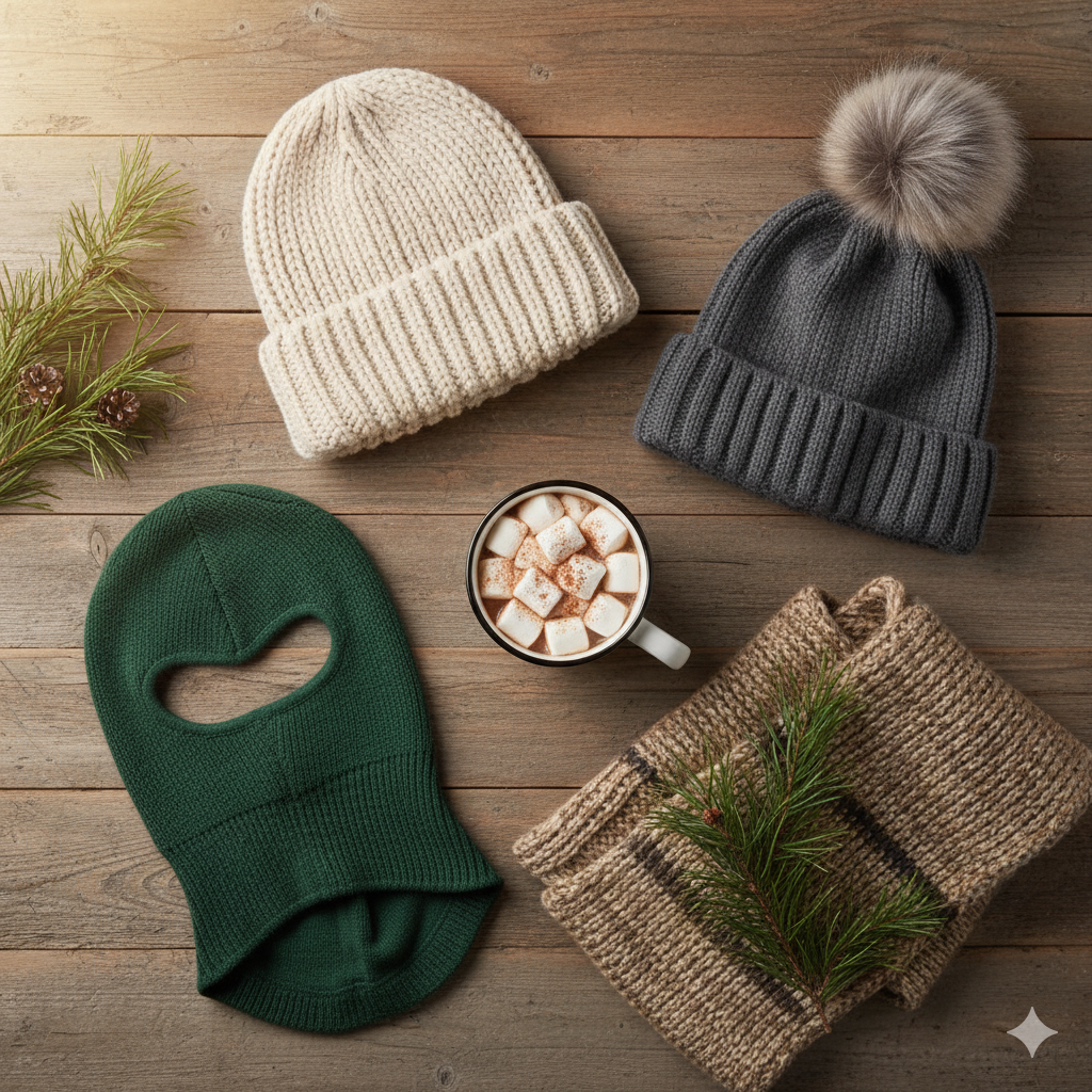 Купить зимние шапки оптом